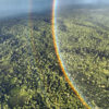 Rainbow over rainforest in Sumatra. Photo credit: Rhett A. Butler