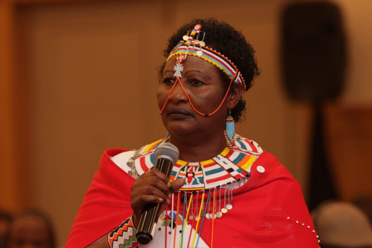 Juliette Naipanoi Lekiale, of the Samburu community of Kenya. Image courtesy of Rights and Resources Initiative.
